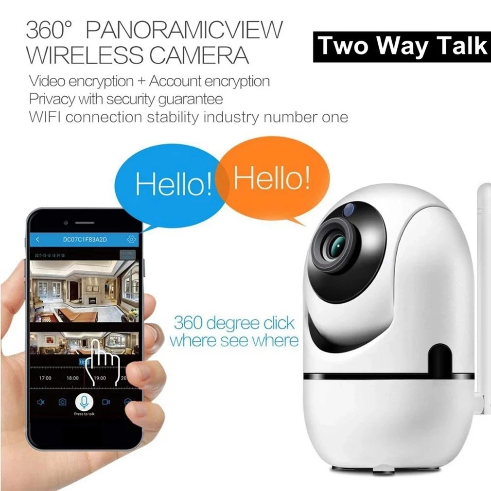 Беспроводная IP-камера видеонаблюдения 1080P HD Wi-Fi |