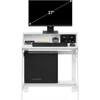 Simplistic A Frame Computer Desk, Regular, White 5