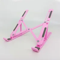 Nouveau support pour ordinateur portable N3 pliable vertical en plastique portable dissipation thermique support de table élévatrice 2