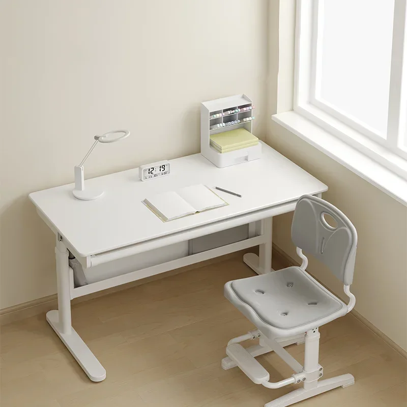 Children Desk Set Chair School Furniture Table Tables Student Kids Children's Study Room Supplies Classroom Small Childs