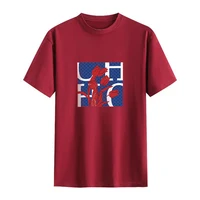 CHCH Summer New Women's T Shirts Short Sleeve O Neck Casual Flower Design Cotton Female Tops Women Tee Tops