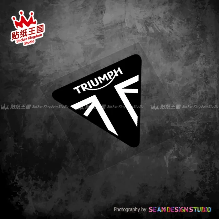 For Triumph T100 675R 765RS 1200RS Scrambler Tiger 800XC helmet motorcycle moto bike Stickers Waterproof Decals 18