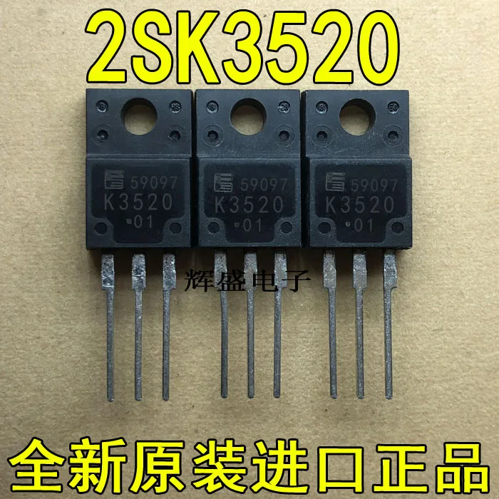 

10 шт./партия K3520 2SK3520-01MR FUJI TO-220F MOS 8A 500V импортные оригинальные аксессуары лучшего качества Быстрая доставка