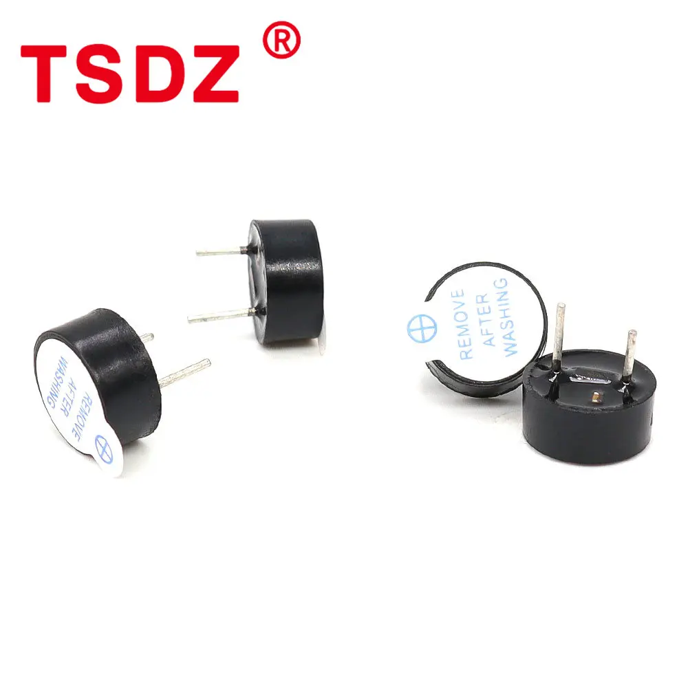 10 Cicalini Attivi DC 3V - Buzzer Elettromagnetici Per Allarmi E Progetti Elettronici - 9x6mm