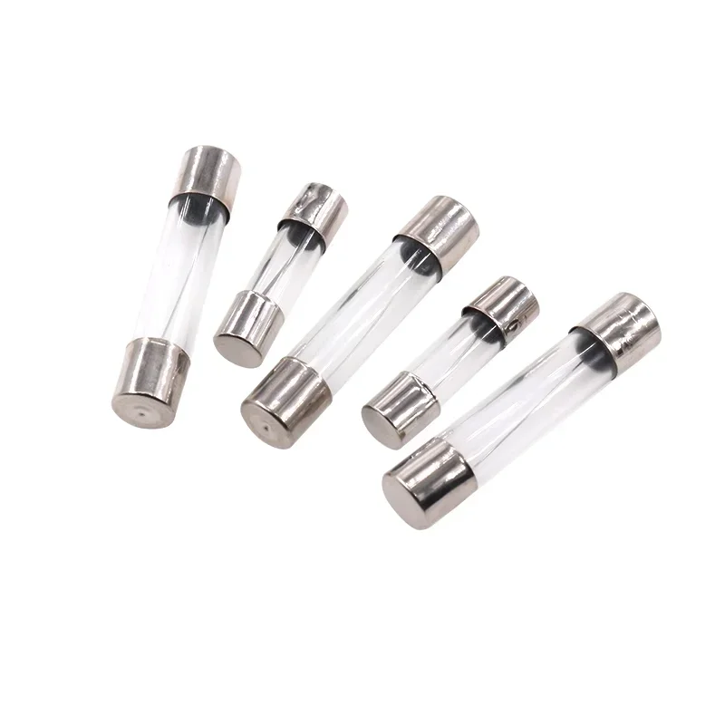 5*20 6*30 Glass Fuse Fast Fuse 250V 0.1A 0.5A 1A 2A 3A 3.15A 4A 5A 6A 7A 8A 10A 12A 15A 20A 25A 30A Quick Blow 5x20mm 6x30mm