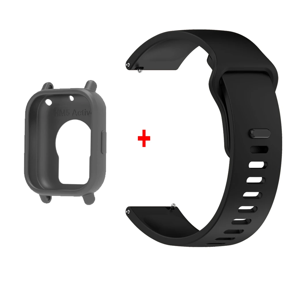 Silicone TPU Case and Band Set for Sports Wristbands and Watches