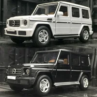1:32 Mercedes-benz G350D Alloy Car Model With Pull Back Sound Light Gift Collection Diecast Toy Model 1