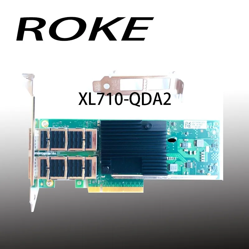 

Сетевой адаптер с конвертером Ethernet XL710-QDA2 порты 40G Pci-e x8