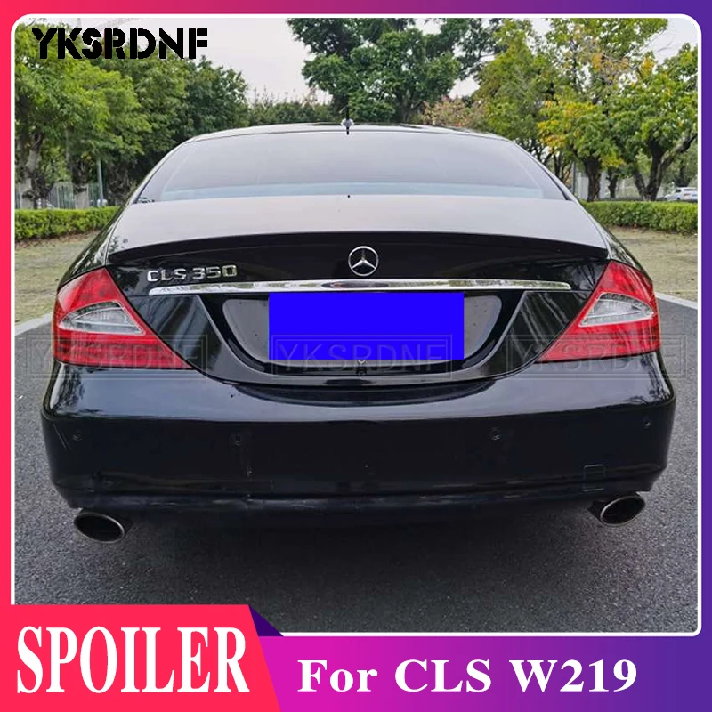 Высококачественный задний спойлер из АБС-пластика для Mercedes Benz CLS W219 CLS350 CLS550 2005-2010 AMG