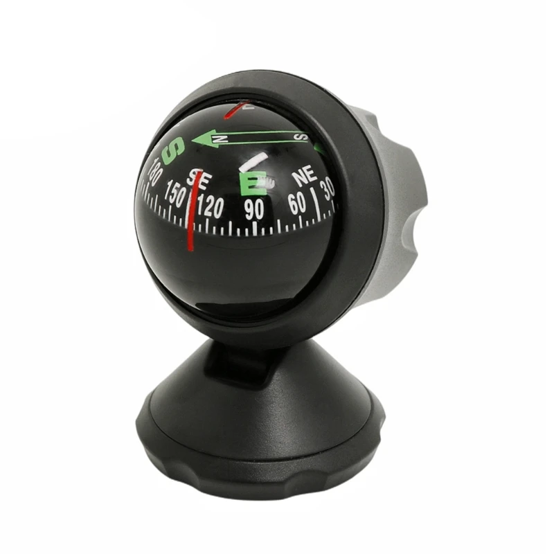 

Standing Compasses Navigation Ball 360 Degree Rotation Decor for Car Boats