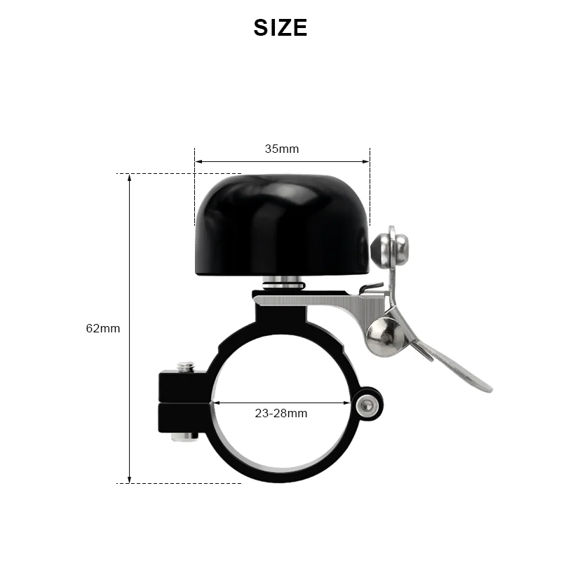 Bicycle Bell Retro Bicycle Bell Copper Classical Clear Loud Sound MTB Bike Handlebar Ring Horn Safety Cycling Warning