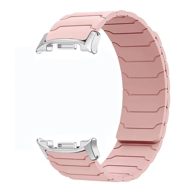 Magnetic Silicone Sports Watch Strap - Universal Fit, Sleek & Durable Bracelet Design