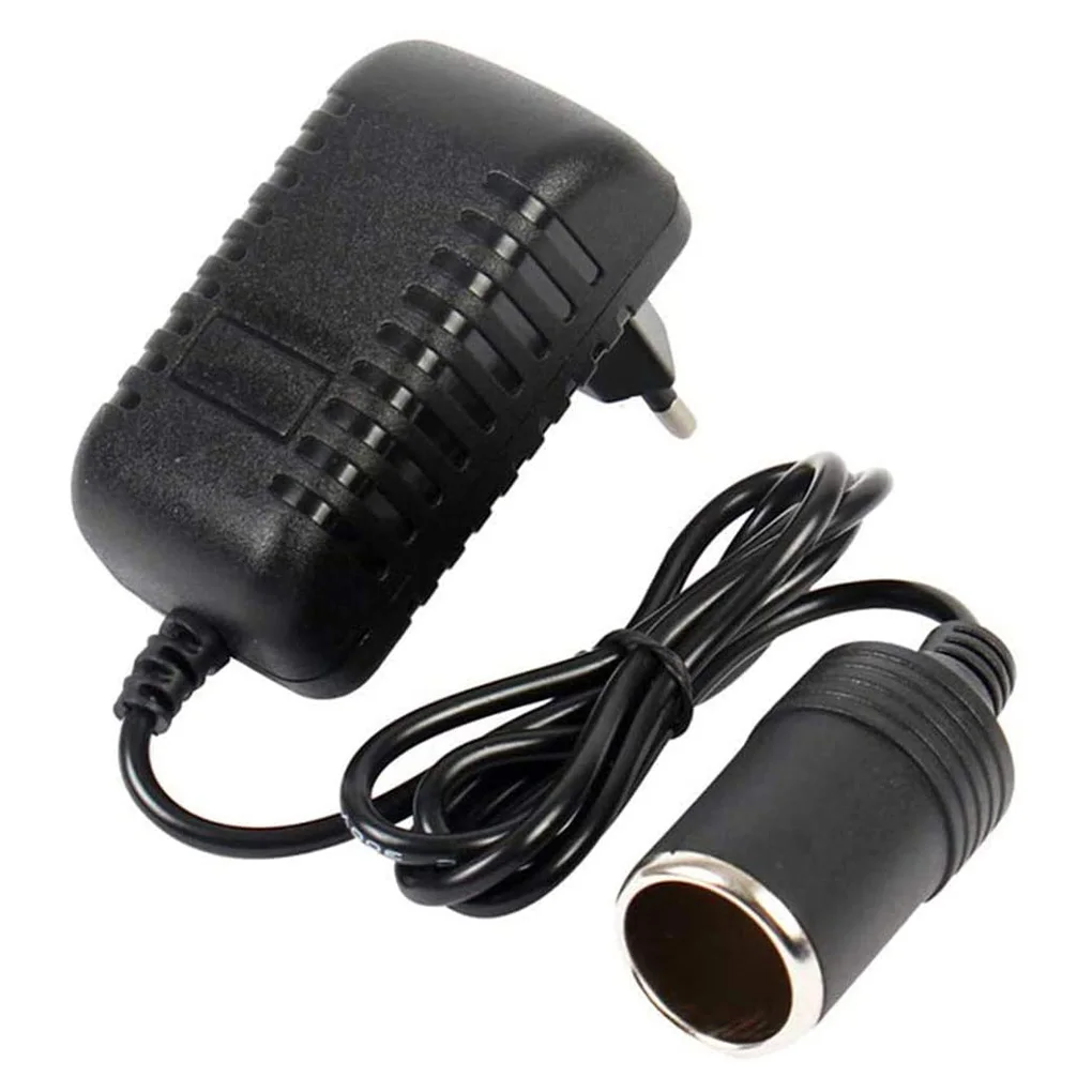 

Car Lighter Socket AC110-240V to DC12V USB Converter Circuit Protecter Power Adapter Portable Vehicle Driving Charger US EU Plug