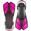 Adult Snorkel Set Mask, Dry Snorkel, Adjustable Fins - Light for Travel - Ocean Set: Designed in Italy