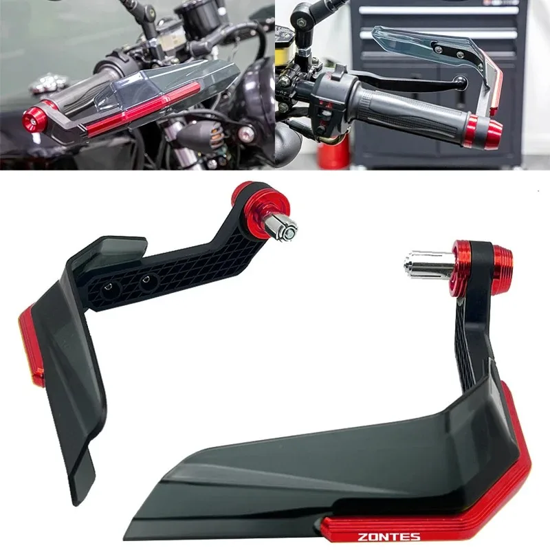 

Motorcycle Handguard Hand Shield Protector Windshield For Zontes t310 2310R 310X 310M ZT310R G1 125 ZT125 G1 ZT125U 125U ZT