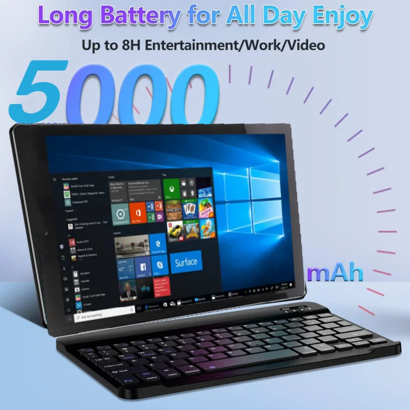 Newest 10.1 Inch RCA02  Mini Tablet PC 2GB RAM 32GB ROM Windows 10 Quad-Core 1280 x 800 IPS WIFI Dual Camera USB 3.0 3