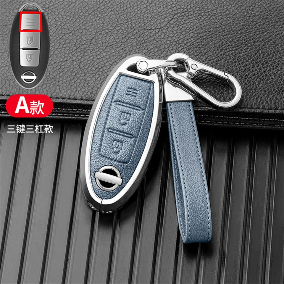 Cover Telecomando/chiave per nissan juke leaf micra k12 note patrol qashqai j11 j10 tiida versa x-trail xtrail x trail t32 Infiniti - S07a328fc8f4848f4a593be3cca7463646