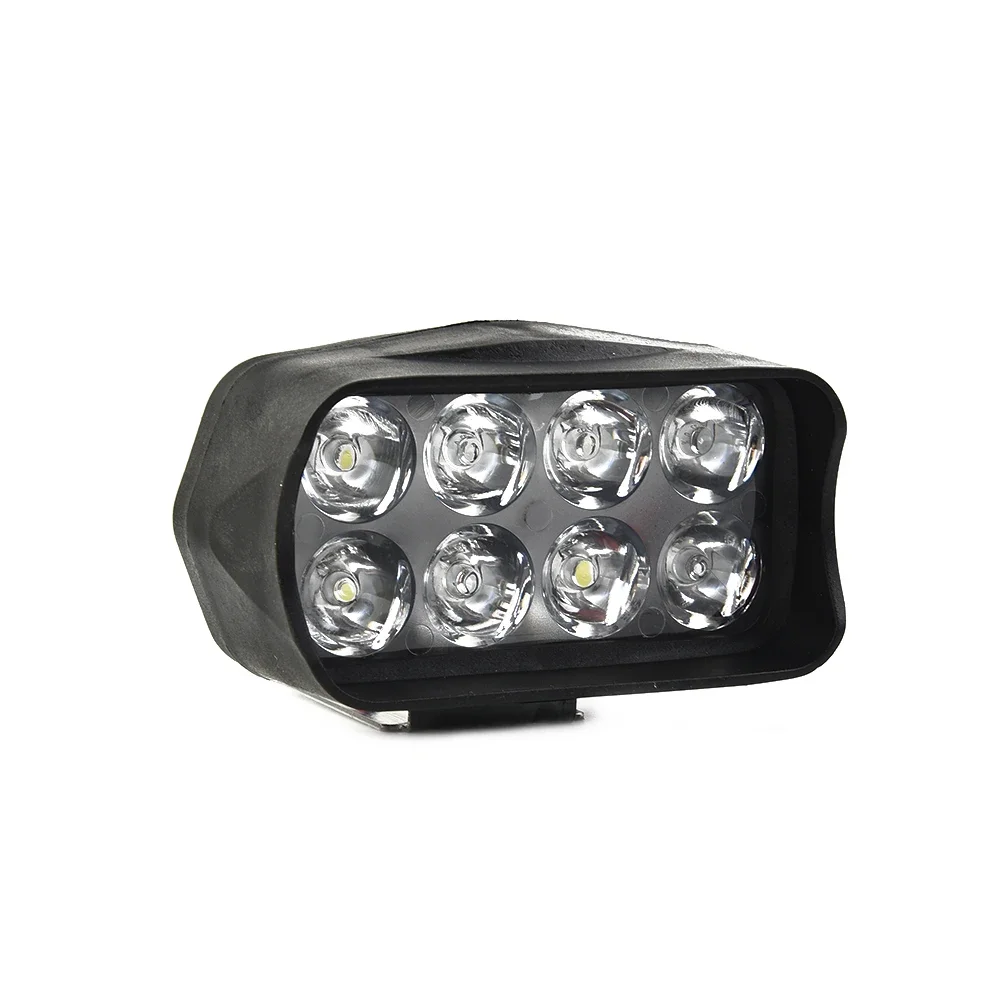 반사판 오토바이 헤드라이트 운전 램프, IP68 LED 램프 오토바이, 1200LM 교체, 12W 방수