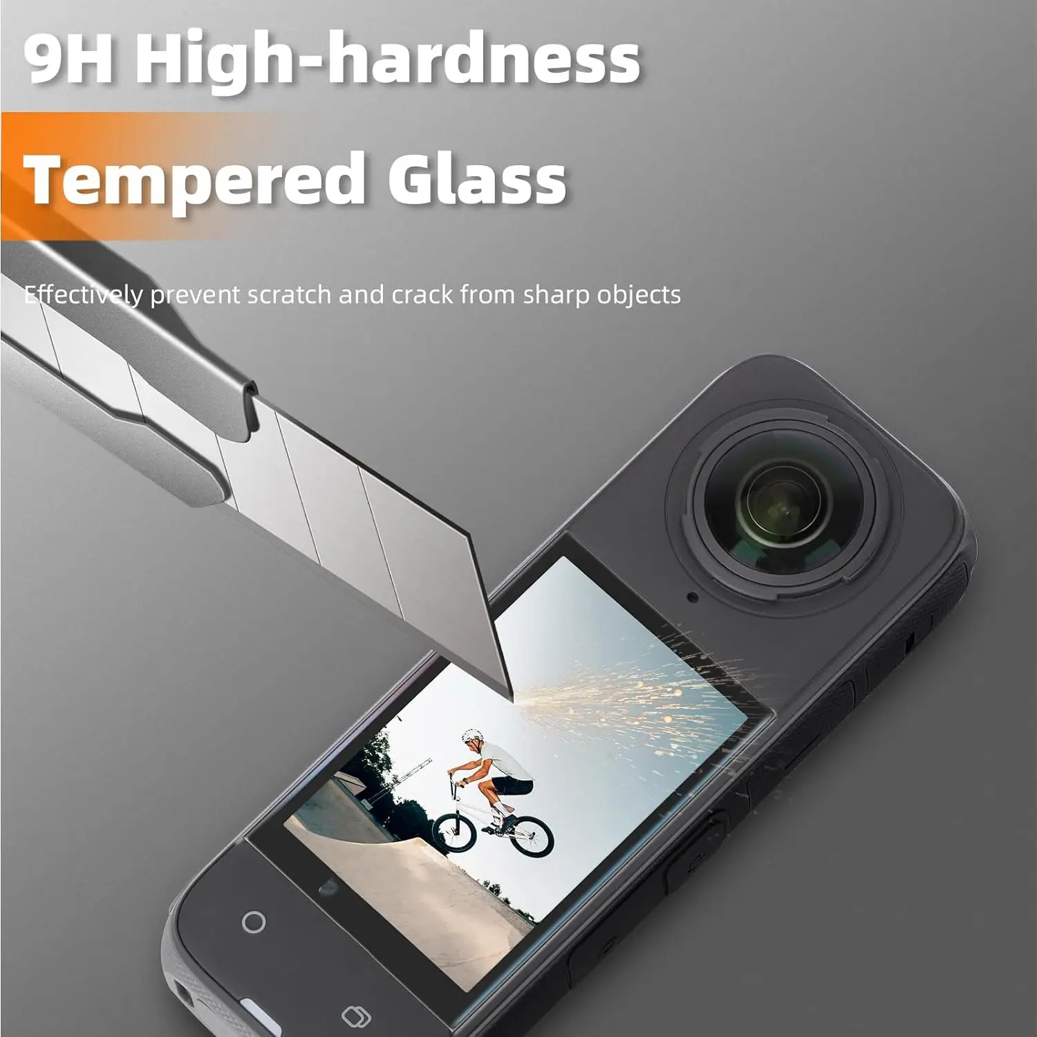 Description Picture 5 of itemSilicone Case Lens Cap Cover Screen Glass Protector for Insta360 X4 Action Camera Anti-Dust Protective Accessories