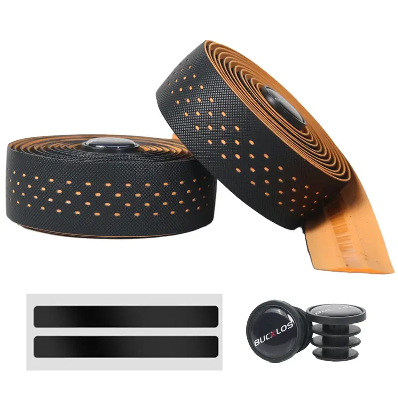 BUCKLOS Road Bike Handlebar Tape Soft PU EVA Gravel Bicycle Bar Tape Anti-Slip Shock Absorption Breath Grip Tape Cycling Parts - Image 15
