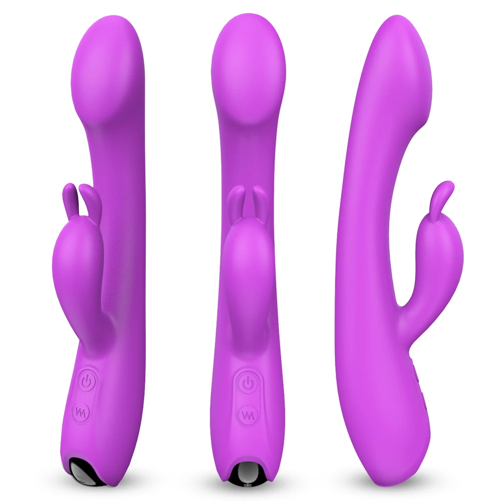Rechargeable 9 Speeds Adult Product Rabbit Vibrator, Clitoris Stimulator and G Spot Vibrator 18 S07a3c05f202e4a6e992546e30b586dd76