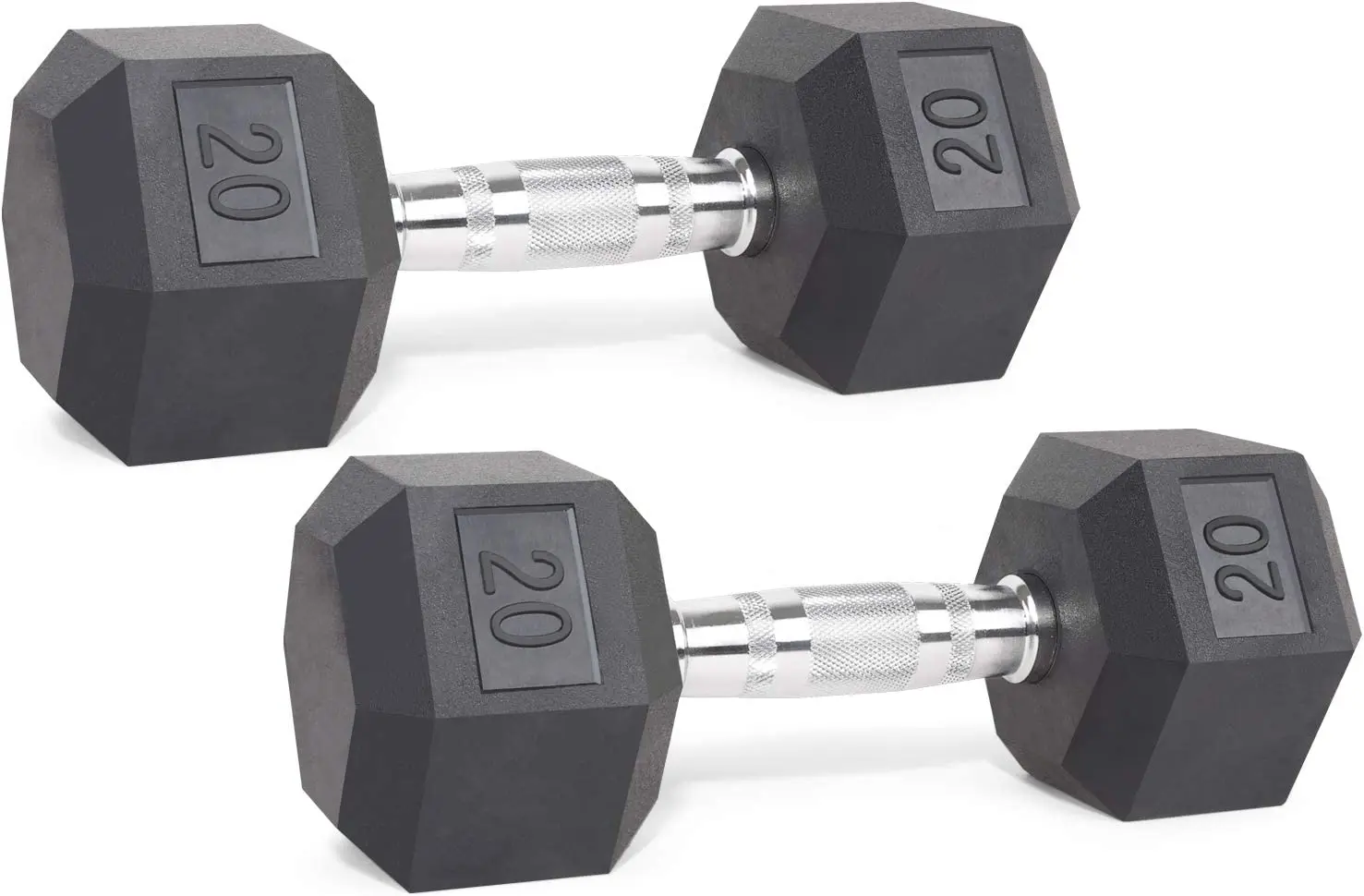 Gym Weight Lifting Black Cheap Hex Lbs Rubber Coated Hex Dumbbells