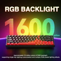 AULA WIN60 WIN68 HE Esports Magnetic Switch Keyboard Rapid Trigger 8K Return RGB Hotswap 60% 68% Custom Game Keyboard - Image 2