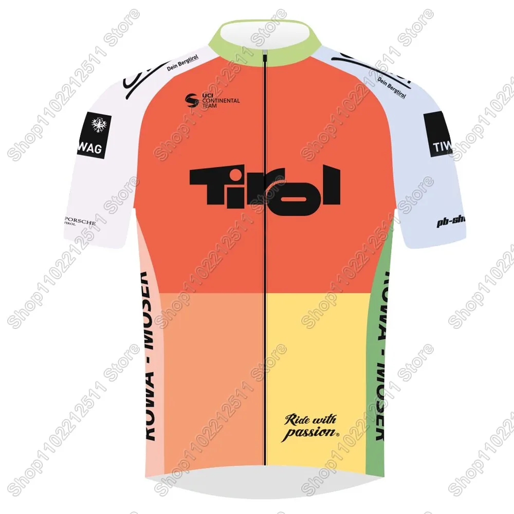 Tirol Team Cycling Jersey Set Mens Austria Clothing Road Bike Suit Mountain Bicycle Shirt Bib Shorts MTB Ropa Maillot