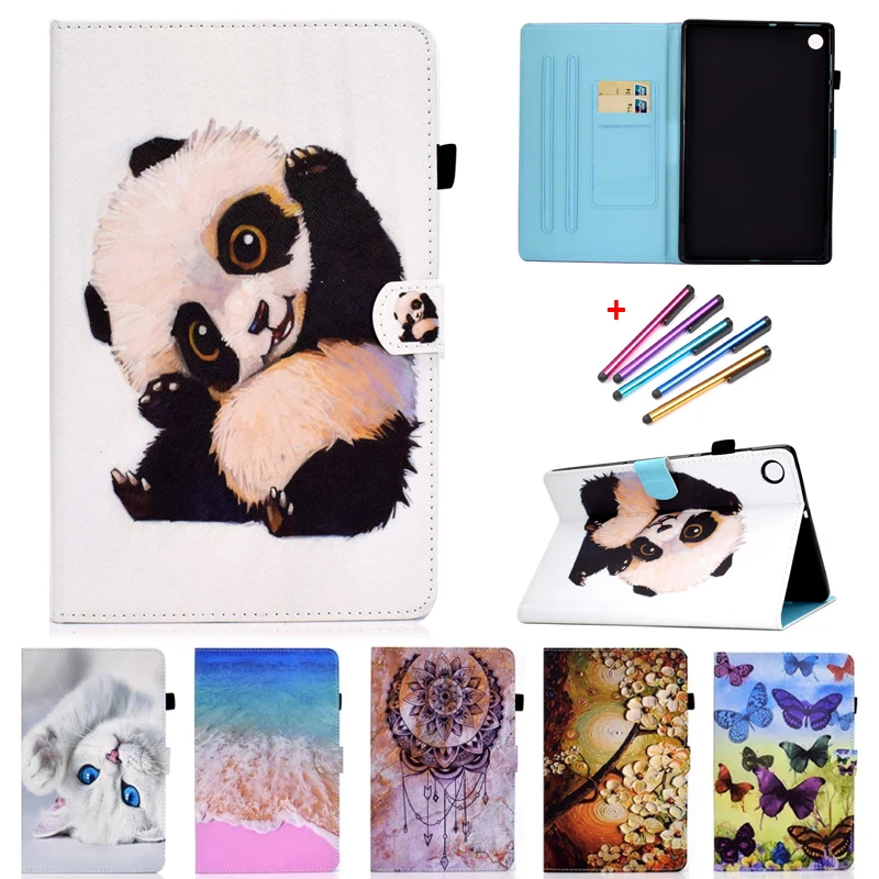 Custodia Per Lenovo Tab M10 Plus 3Rd Gen 10.6 Pollici Cute Panda Tablet Per Xiaoxin Pad 2022 Lenovo Tab M10 Plus Gen 3 Custodia Tb125Fu