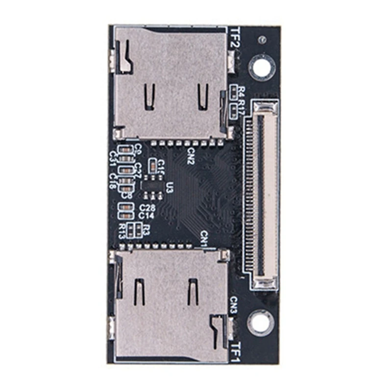 TF Adapter Card Dual TF Card To ZIF Anti-Interference Connection Suitable For Computer And Game Consoles