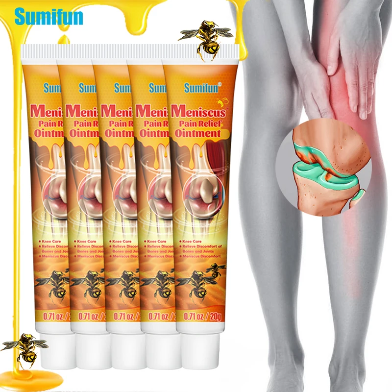 

1/3/5Pcs Sumifun Bee Venom Analgesic Ointment Treat Synovitis Meniscus Pain Relief Cream Arthritis Rheumatism Medical Plaster