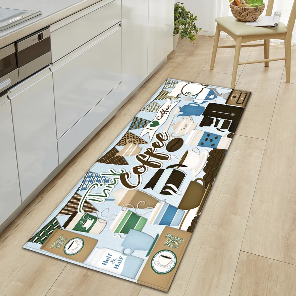 Premium Printed Kitchen Floor Mats