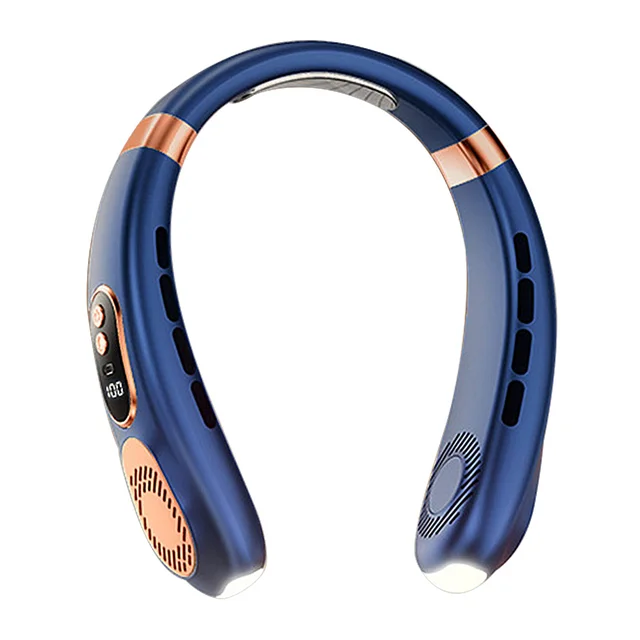 blue digital display