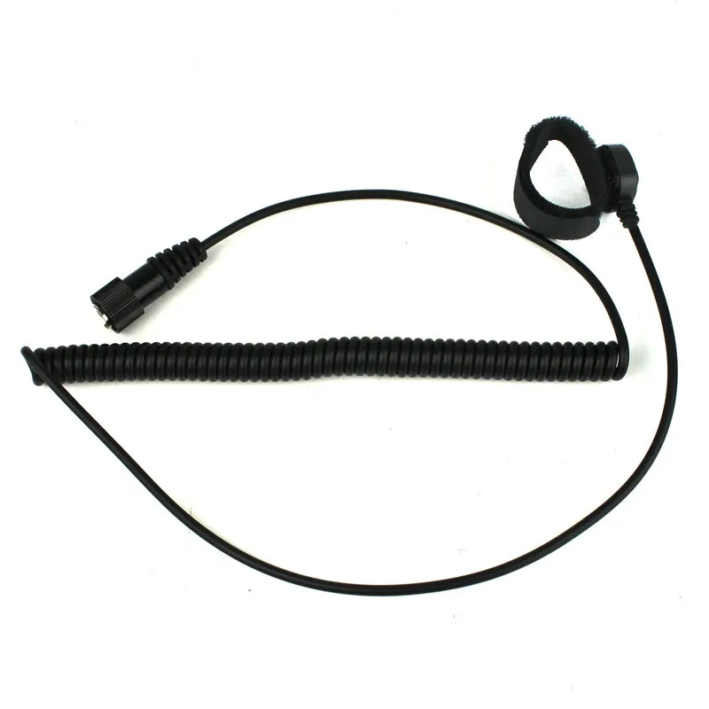 Baofeng Motor Helmet Headset 2Pin Finger PTT Dual Speaker Walkie Talkie Earpiece for UV-5R UV-82 Kenwood Retevis RT22 H777 Radio