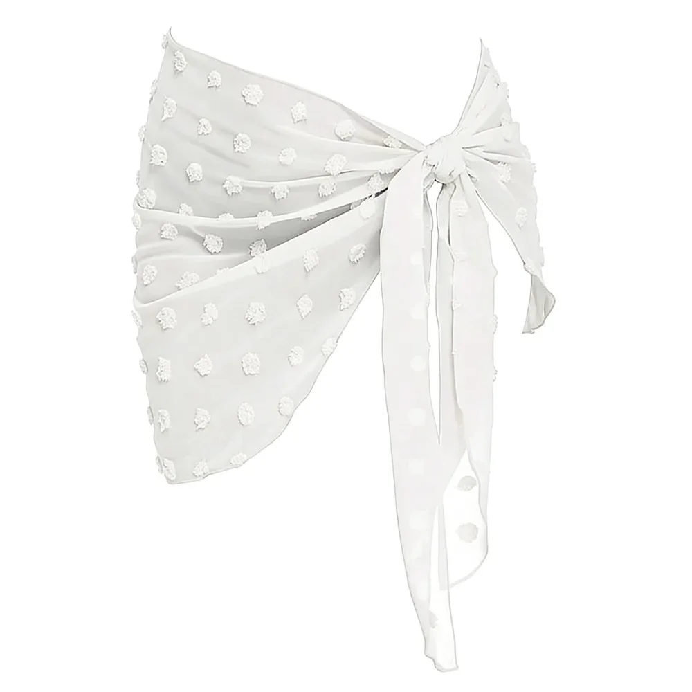 Summer Sheer Chiffon Sarong Skirt - Women's Swimsuit Cover-Up