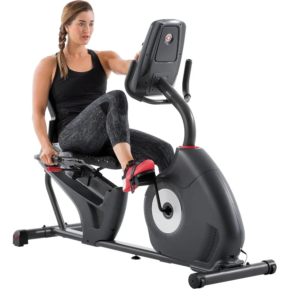 

Exercise Bike with LCD Display, Comfort Cushion, For Home Gym, Aerobics, Recumbent Bike Series, Exercise Bike