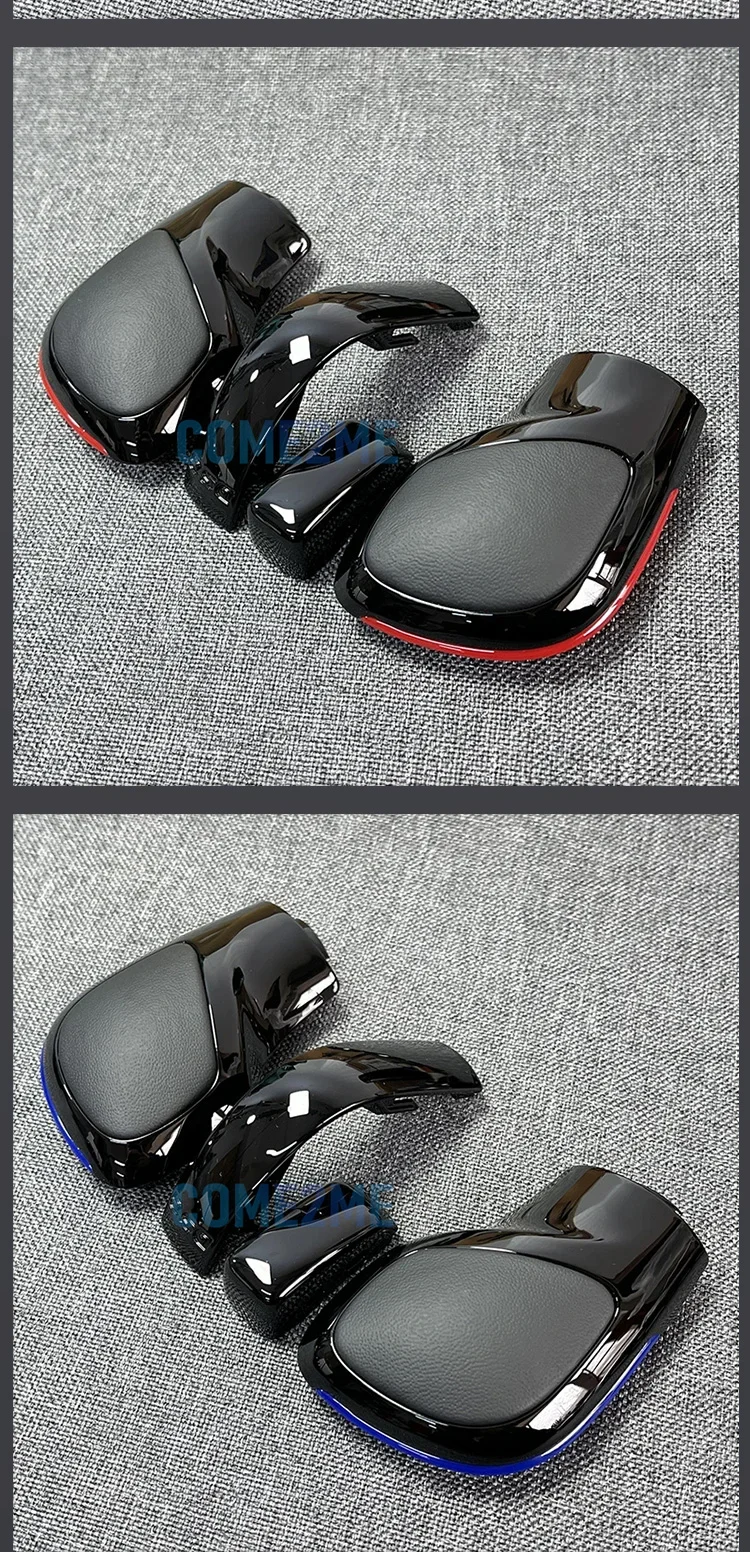 Auto-Schalthebel im roten DSG-Stil, geeignet für VW Golf 6 7R GTI Passat B7 B8 CC R20 Jetta MK6 GLI – Detail 5