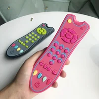Music Mobile Phone TV Remote Control Baby Early Educational Toys Electric Numbers English Learning Toys Gift for Newborn 2