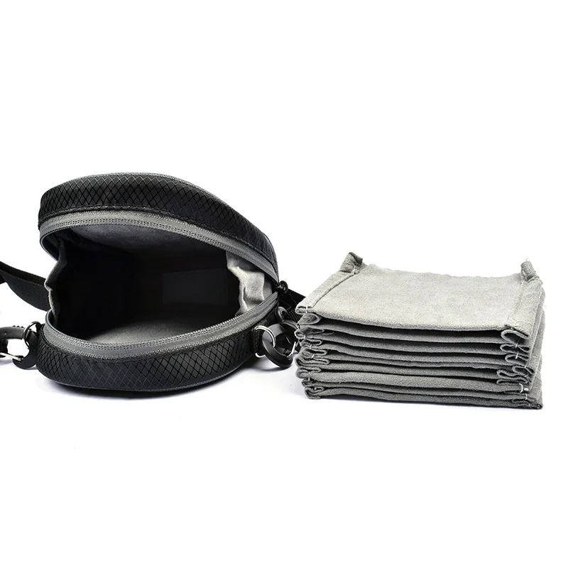 Portable Camera Filter Bag Dustproof Camera Lens Filter Bag Filter Pouch Shoulde