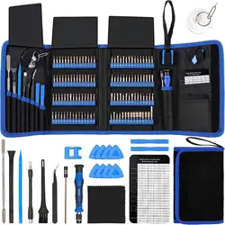 Advanced 142 - Piece Magnetic Precision Screwdriver & Repair Tool Kit (Blue)