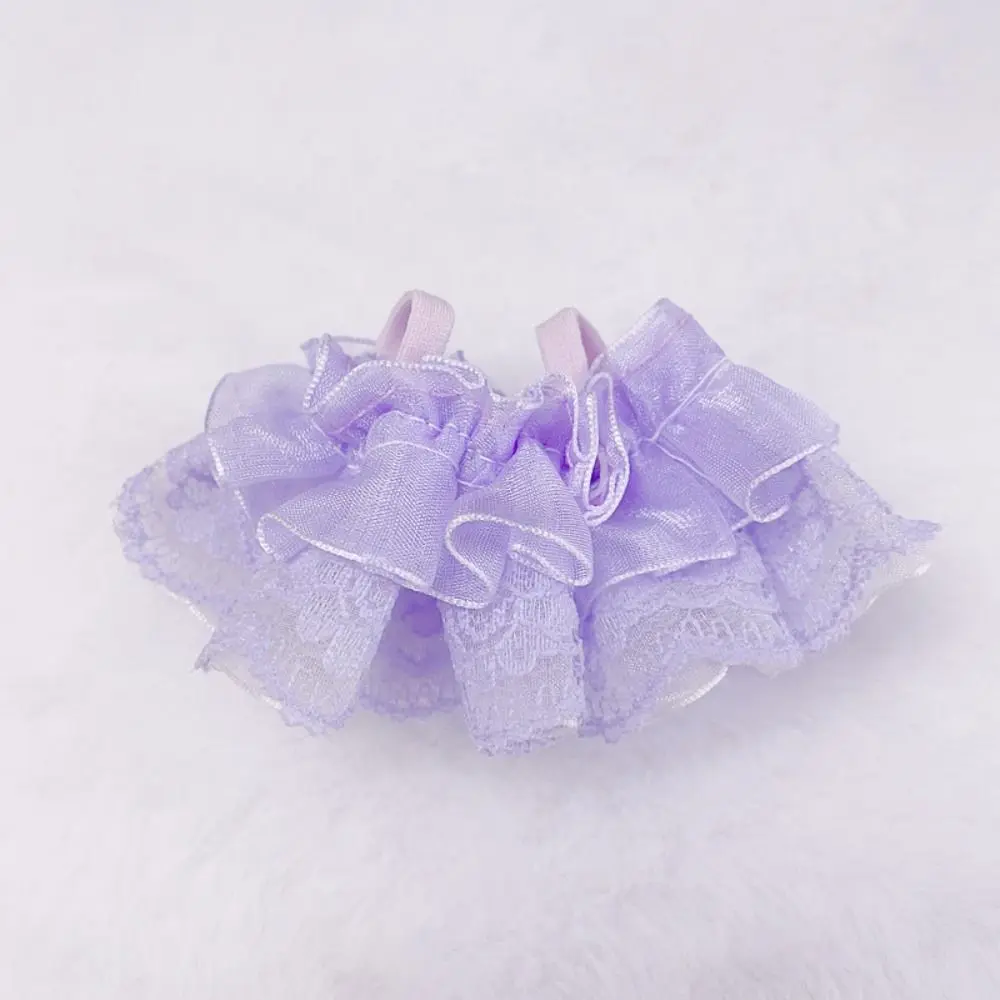 Clothes Princess Dress 10CM Clothes Lace Cloth Multi Color 12BJD Accessories Suspenders With Black Trim Girls