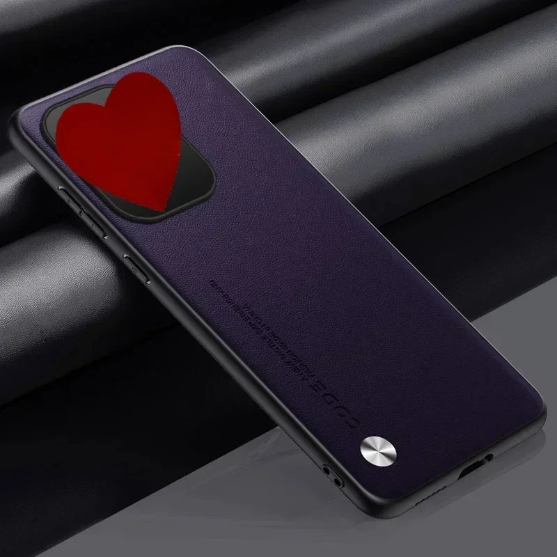 Luxury PU Leather Shockproof Back Cover for Tecno Spark 40 - Full Protection Phone Case