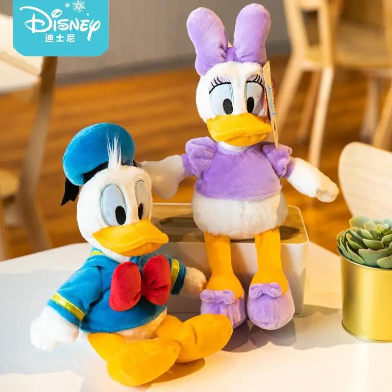 Disney Donald Duck Daisy Peluche Cartoon Animal Mickey Minnie Mouse Kawaii Peluche Bambole Regali Di Compleanno Per Bambini