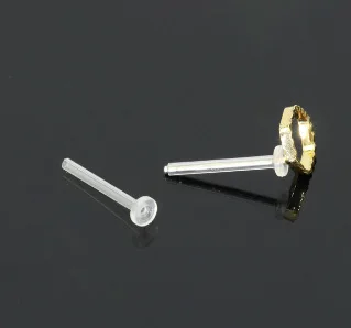 China Factory Brass Ear Nuts, Friction Earring Backs for Stud Earrings,  12x8x5mm, Hole: 2mm 12x8x5mm in bulk online 