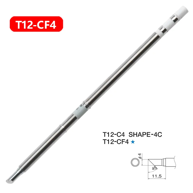 1pc T12 Soldering Iron tips Replacement Various models of Tip Electric Soldering Iron Tip T12- D4 D52 J02 JS02 BC3 CF4 KF KL image 14
