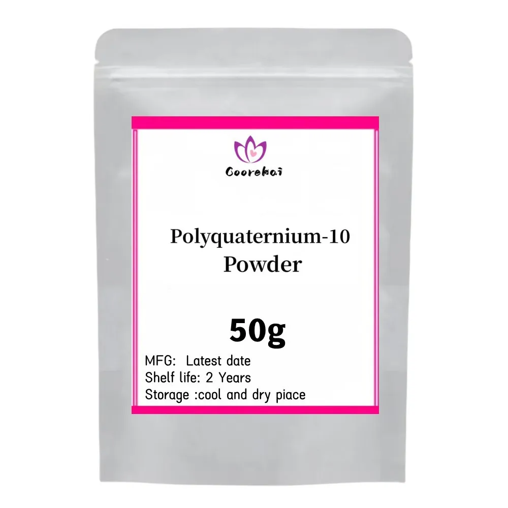 

Cosmetic Material Jr400 Polyquaternium-10 Cationic Cellulose Water-soluble Cationic Polymer Antistatic Conditioner