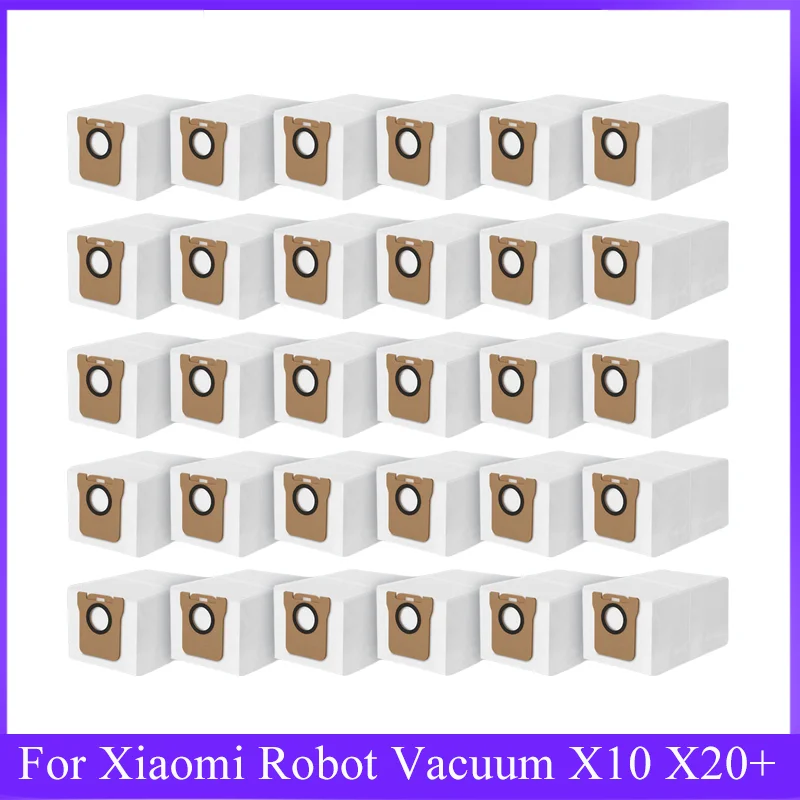Für Xiaomi Robot Vacuum X10 / X10+ / X20+ / X20 Pro / X20 Max / M30 / M30 Pro / M30S / M40 / B116 / C102C Staubbeutel-Zubehör