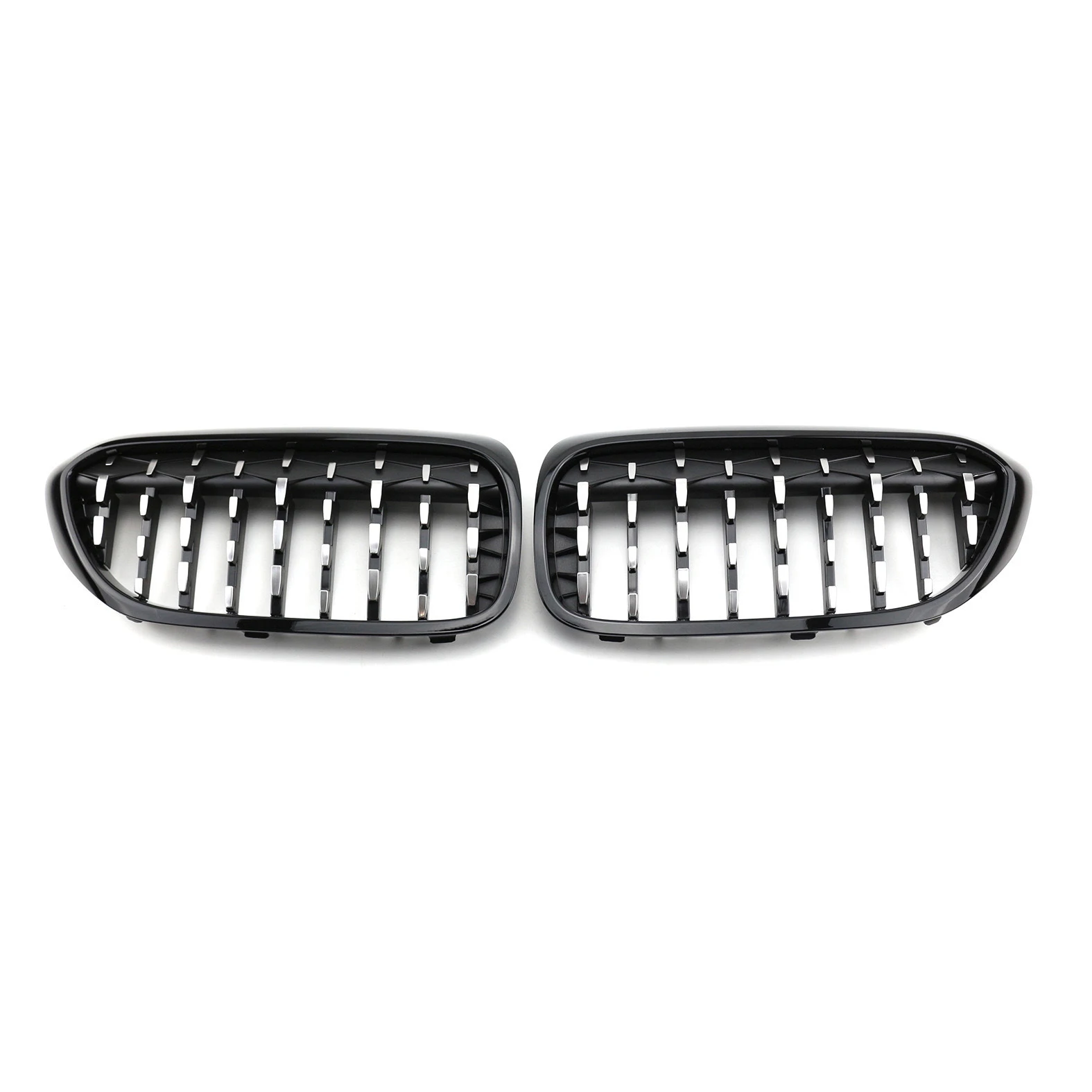

Car Front Grille Bumper Kidney Grill for -BMW 5 Series G30 G31 G38 2018 2019 2020 Diamond Racing Grills Meteor Style