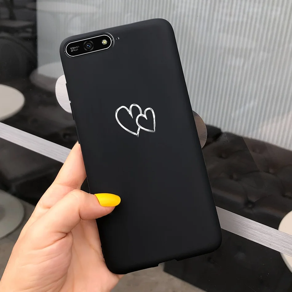 Lovely Printed Soft Silicone Phone Case - 5.7 Inch Back Cover