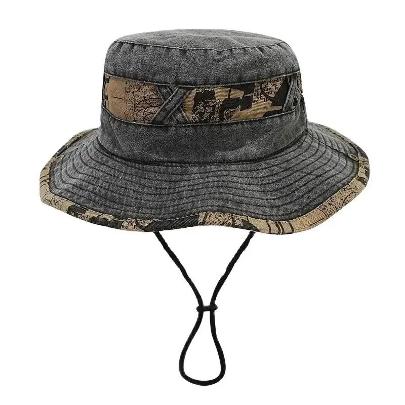 Spring Cotton Letter Embroidery Pattern Bucket Hat Fisherman Hat Outdoor Travel Sun Cap Men And Women 153 sun hats sun hat fisherman hat bucket hats sunscreen hats camping hats